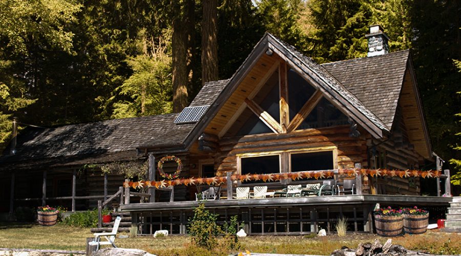 Rustic log home ready for Fall – News