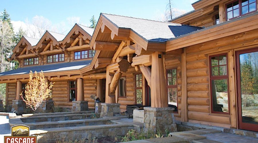 Traditional Log Homes | Cascade Handcrafted Log Homes