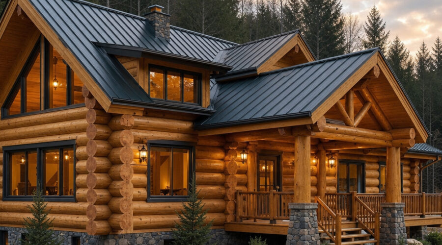 Handcrafted Log Homes in New Mexico