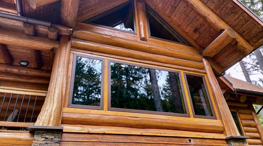 Designing for Big Views and Tall Walls in Log and Timber Homes